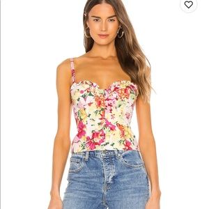 LPA Carrie top in Amali Floral